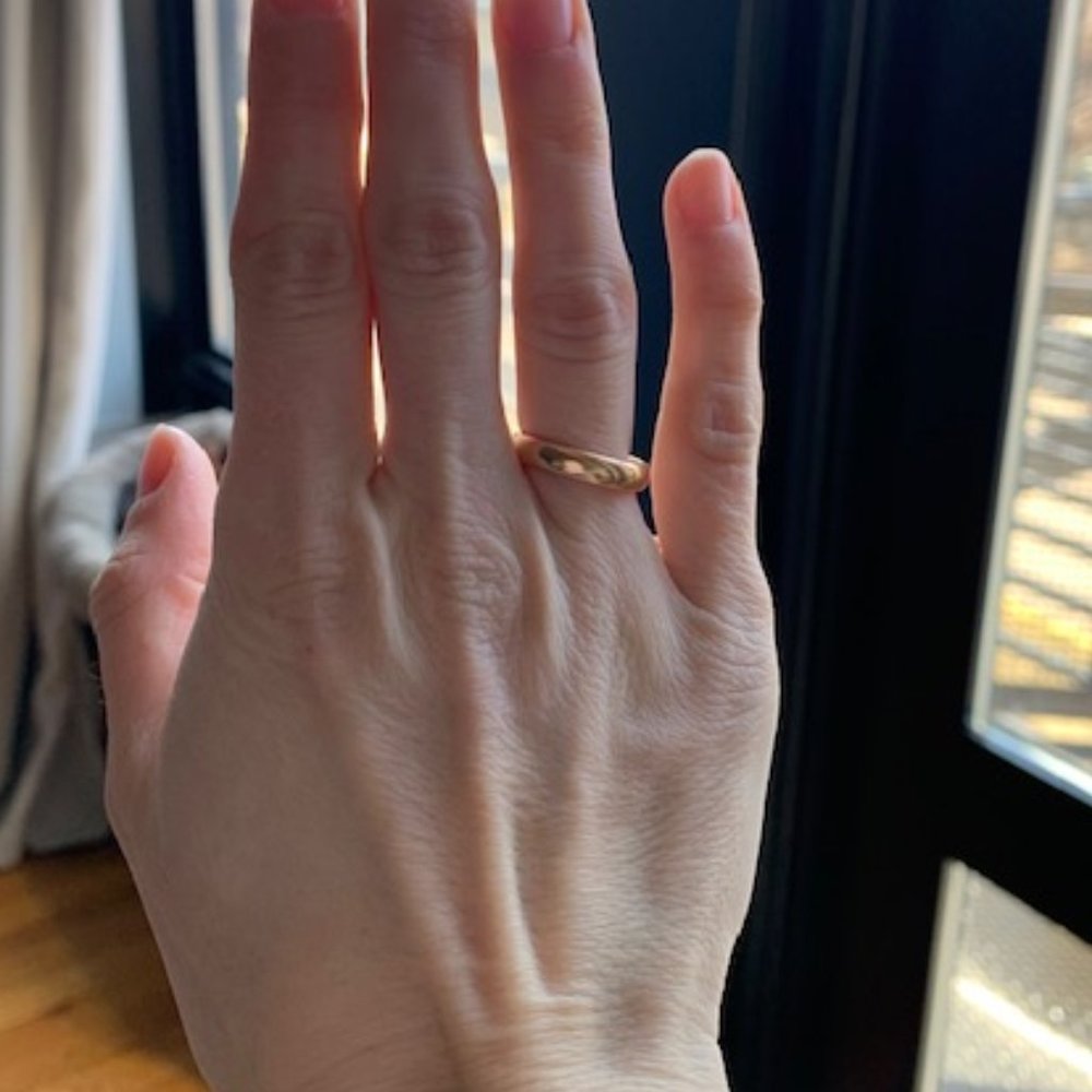 18K Rose Gold Band